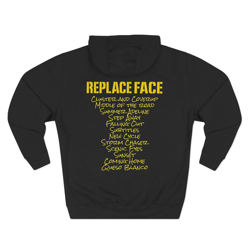 Replace Face Tracklist Hoodie